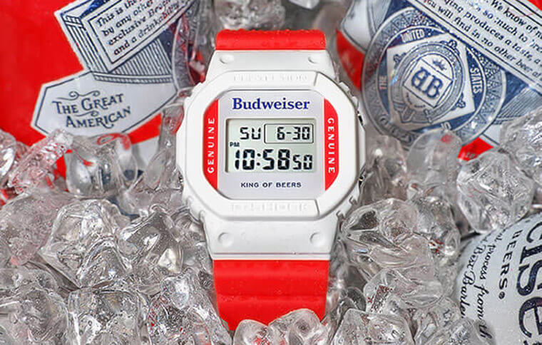 G Shock百威啤酒限量表有一个原因成年人才能买 世界腕表world Wrist Watch G Shock百威啤酒限量表有一个原因成年人才能买 世界腕表world Wrist Watch