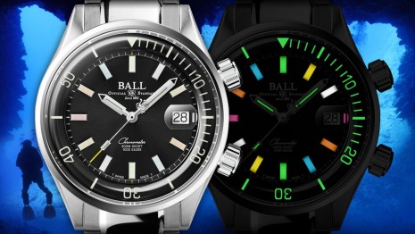 BALL WATCH Diver Chronometer潛水錶以更纖薄設計提升佩戴舒適度