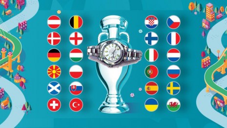 欧国杯场外战 各国球员高级名表数量与总价值排行Top 10