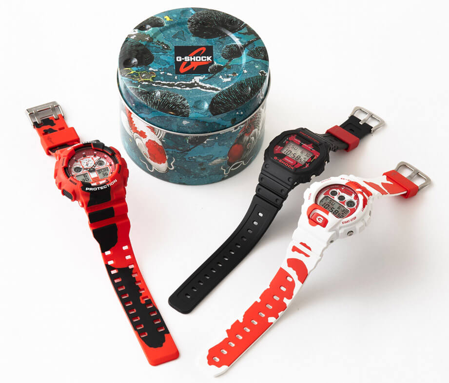 G-SHOCK以锦鲤为主题创作三款新表- 世界腕表World Wrist Watch