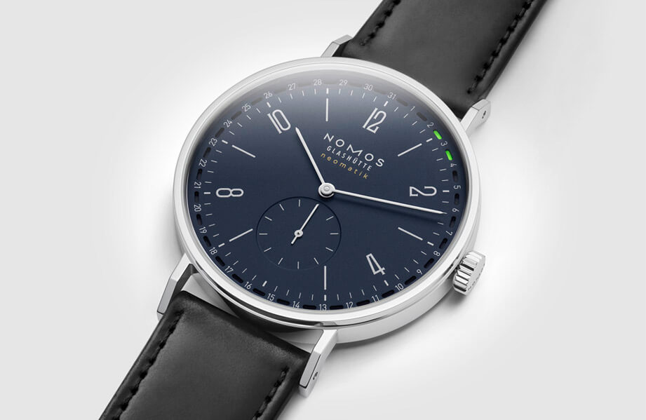 德國包浩斯風格代表 GPHG、iF獲獎推薦NOMOS Tangente日期錶