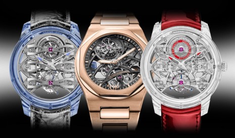 GP芝柏表高級複雜腕錶展集結Quasar透明錶殼和Laureato陀飛輪等工藝大作