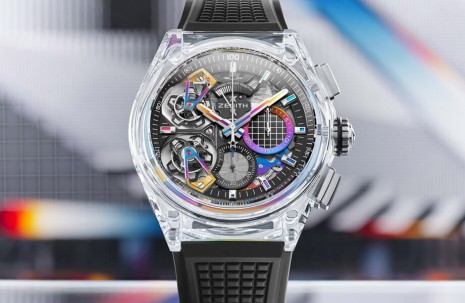 真力時與藝術家Felipe Pantone聯手創作2021 Only Watch拍賣特製雙陀飛輪
