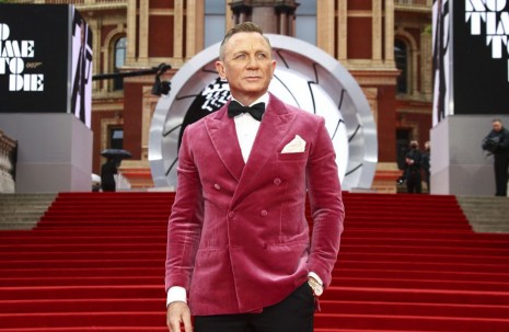 丹尼爾克雷格佩戴百萬名錶出席《007生死交戰》全球首映會