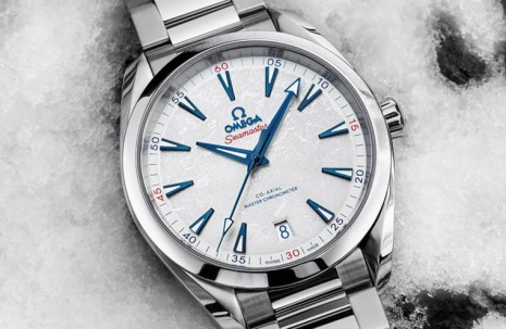歐米茄為2022北京冬季奧運推出以Aqua Terra為基礎的第二彈紀念錶