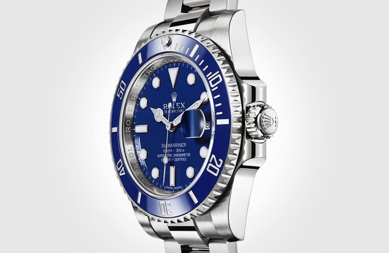 藍曦臣　14点 Rolex劳力士手表型号116619LB-97209 蓝盘潜航者型系列价格查询