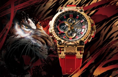 G-SHOCK MT-G系列披上虎纹外观迎接农历虎年到来