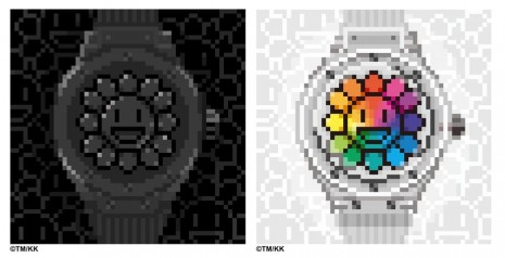 太受歡迎！宇舶追加兩款村上隆「微笑之花」NFT開放錶主線上領取