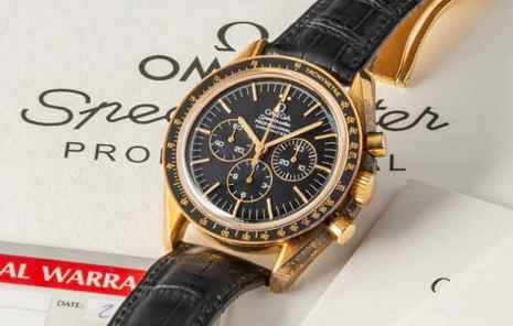 “曾在太空待一了年” OMEGA超霸黃金登月錶即將拍賣  預估價格揭曉