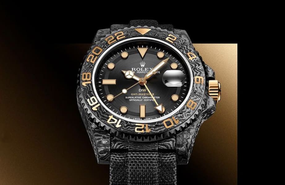 Buy Rolex DiW 勞力士 Carbon GMT-Master II GOLDEN C Online | WORLDTIMER