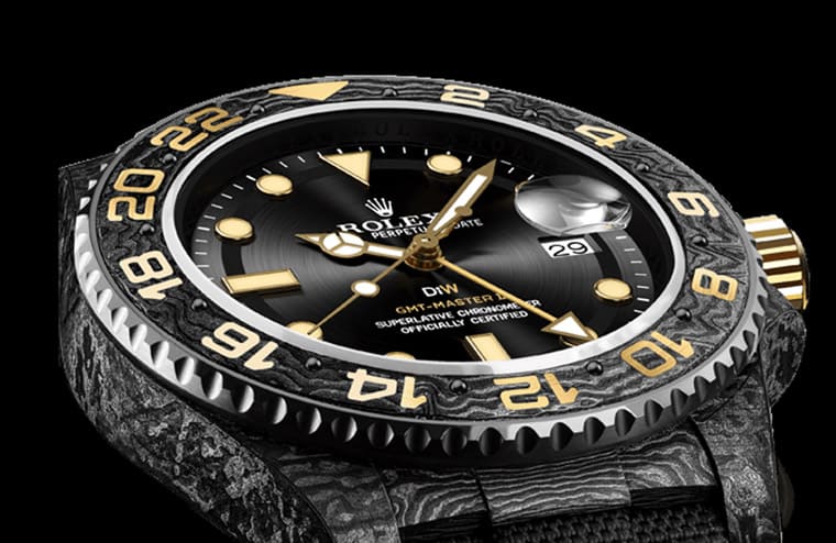 Buy Rolex DiW 勞力士 Carbon GMT-Master II GOLDEN C Online | WORLDTIMER