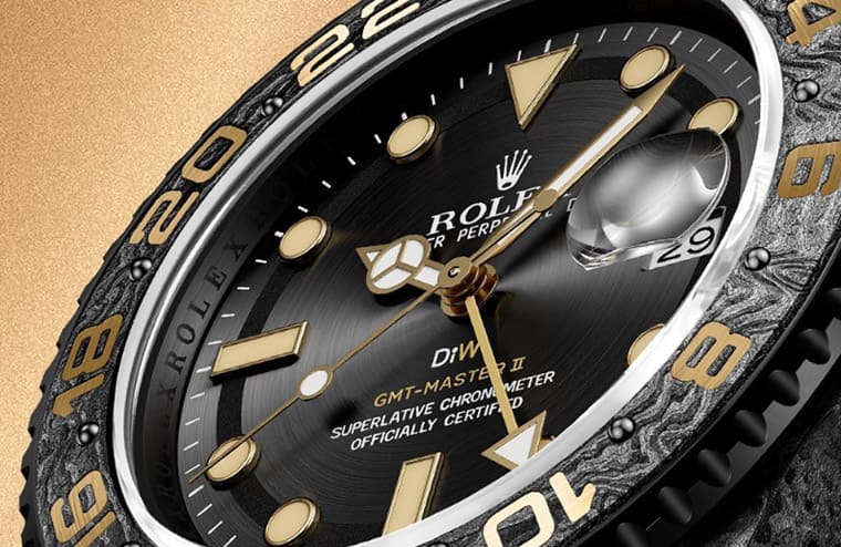 Buy Rolex DiW 勞力士 Carbon GMT-Master II GOLDEN C Online | WORLDTIMER