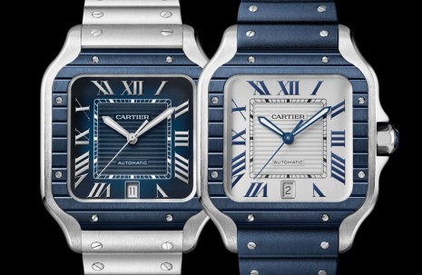 卡地亞經典飛行錶Santos又有新設計 細看錶圈和面盤有點不同