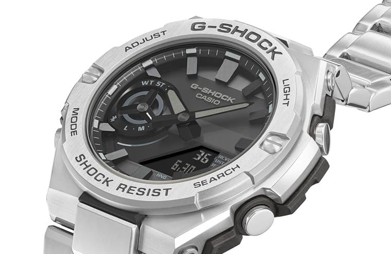 G-SHOCK G-STEEL系列最輕薄作品誕生 GST-B500不鏽鋼錶殼搭鍊帶多款齊發