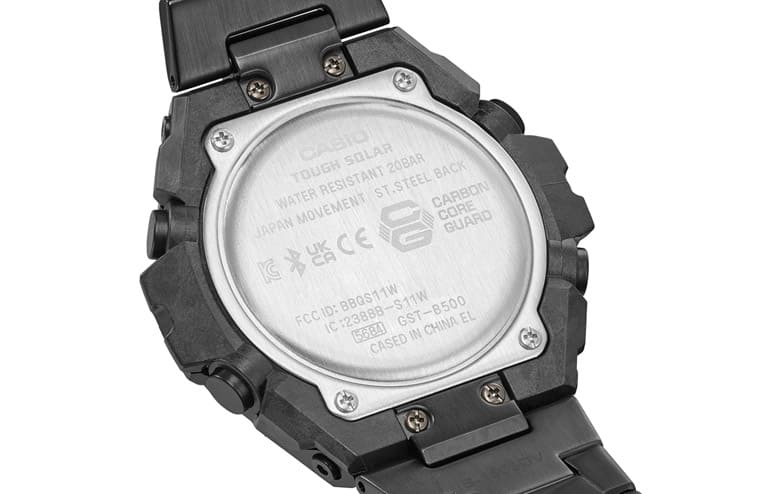G-SHOCK G-STEEL系列最輕薄作品誕生 GST-B500不鏽鋼錶殼搭鍊帶多款齊發