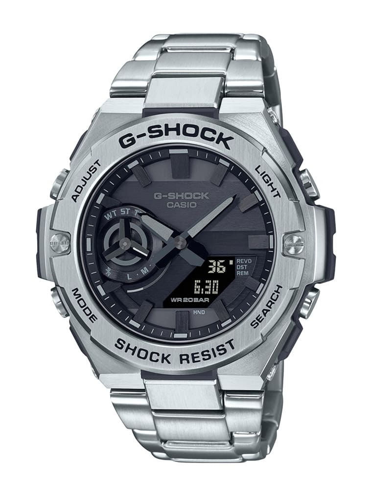 G-SHOCK G-STEEL系列最輕薄作品誕生 GST-B500不鏽鋼錶殼搭鍊帶多款齊發
