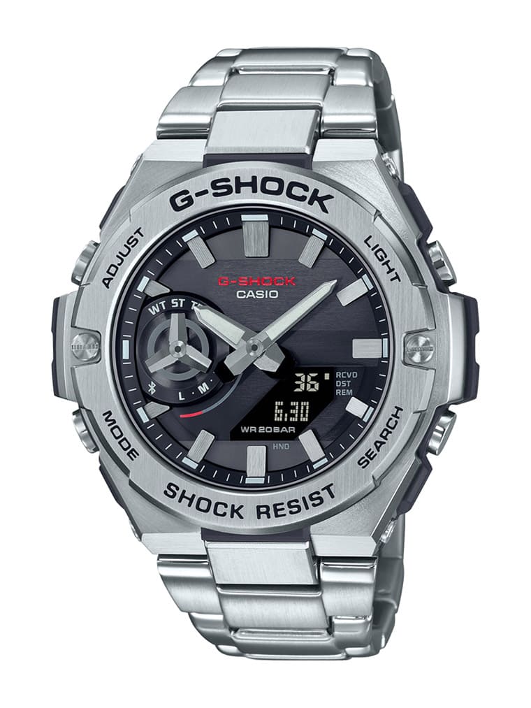 G-SHOCK G-STEEL系列最輕薄作品誕生 GST-B500不鏽鋼錶殼搭鍊帶多款齊發