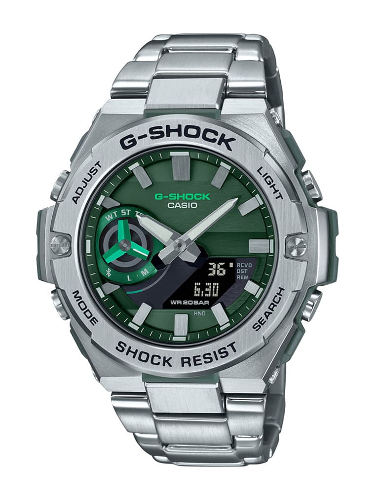 G-SHOCK G-STEEL系列最輕薄作品誕生 GST-B500不鏽鋼錶殼搭鍊帶多款齊發