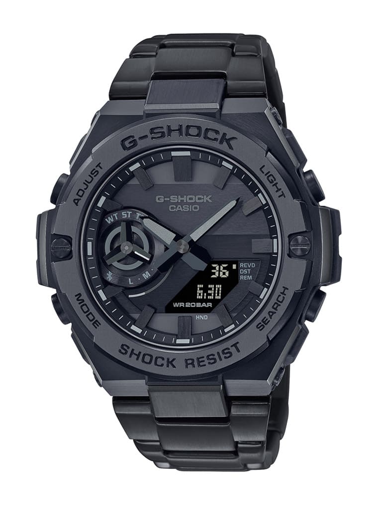 G-SHOCK G-STEEL系列最輕薄作品誕生 GST-B500不鏽鋼錶殼搭鍊帶多款齊發