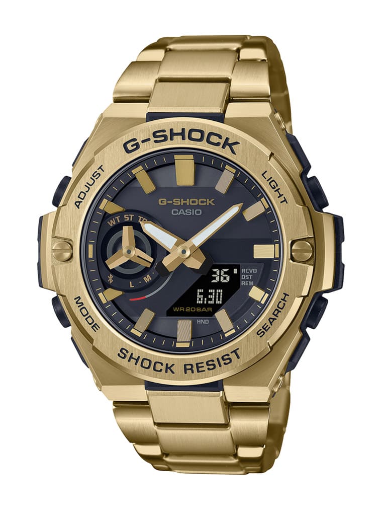 G-SHOCK G-STEEL系列最輕薄作品誕生 GST-B500不鏽鋼錶殼搭鍊帶多款齊發