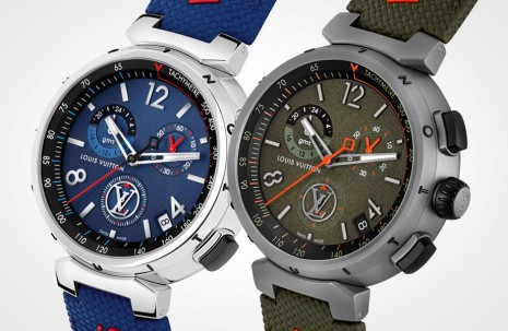 LV Tambour最新石英錶以海洋或軍裝為靈感 融合計時和兩地時間等多重功能