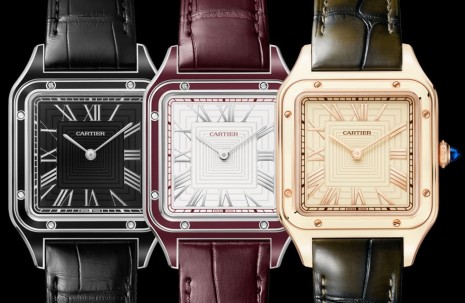 卡地亞Santos-Dumont以不同錶殼材質、真漆裝飾展現優雅飛行錶精髓
