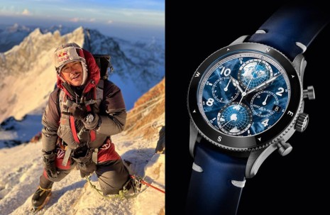 尼泊爾登山家戴萬寶龍手錶不靠氧氣輔助征服聖母峰 創下兩項世界紀錄