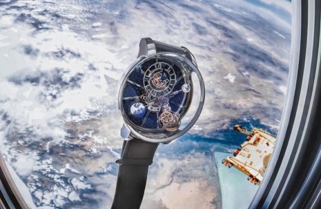 比超霸登月錶更猛 史上首支飛上太空的複雜功能手錶！