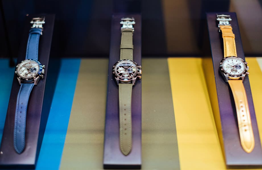 真力時用LVMH集團時尚品牌布料打造全新Chronomaster膠囊系列錶帶