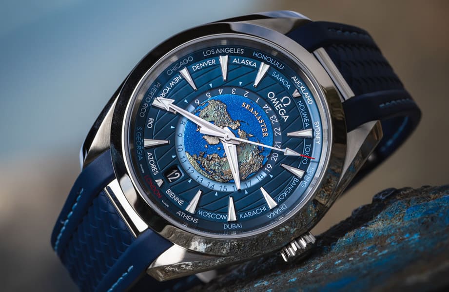 功能、規格和價格都令人滿意的歐米茄Aqua Terra世界時區手錶
