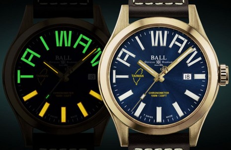 BALL WATCH波爾錶騰雲號火車紀念錶延伸青銅錶殼搭皮錶帶版本