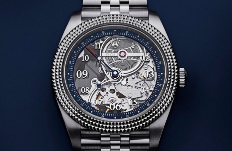 「二大錶王合體」結合PP招牌元素的鏤空勞力士Datejust