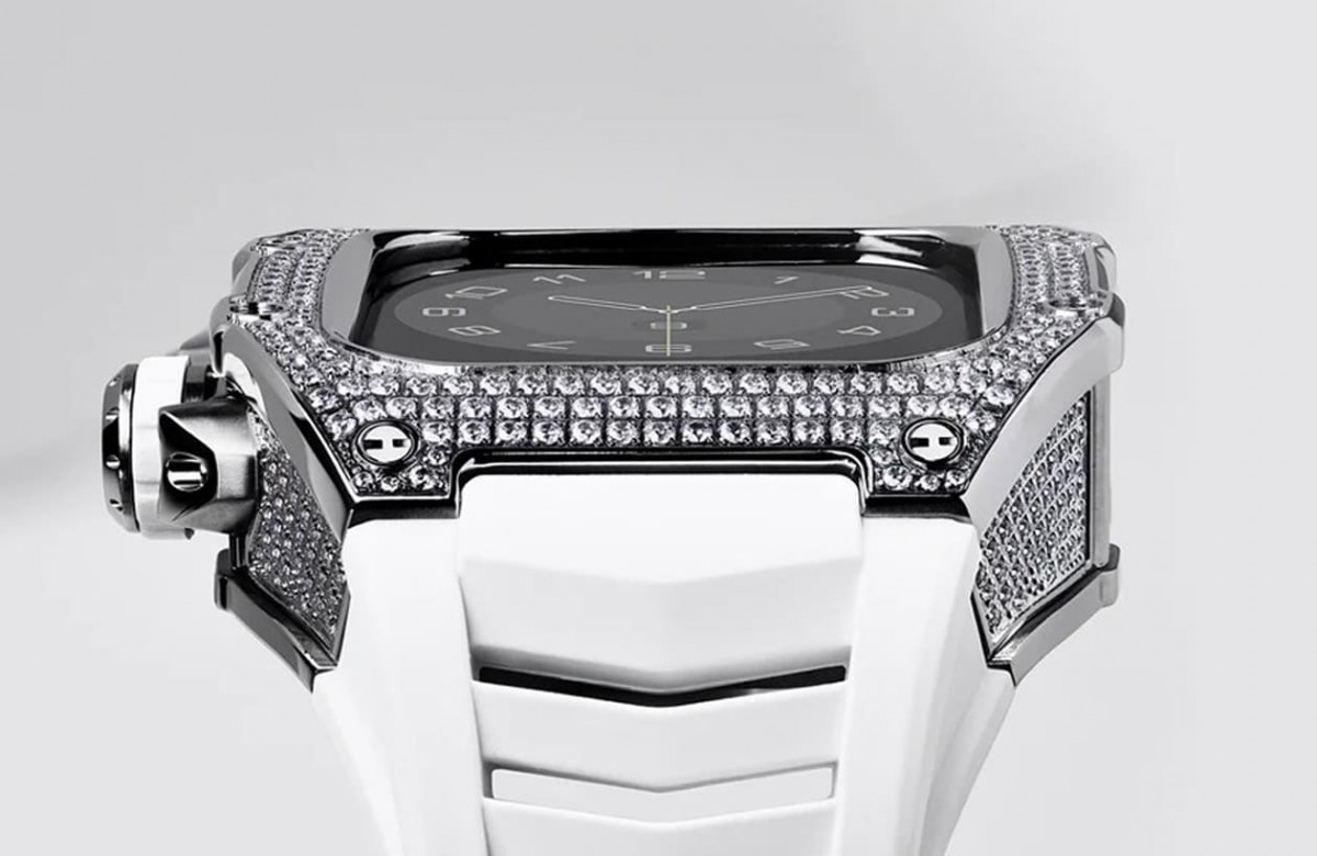 全球最贵的Apple Watch现身！ 表壳镶满超过400颗顶级美钻