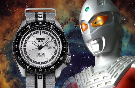 超人力霸王「超人七號 Ultraseven」誕生55週年 SEIKO 5 Sports打造復古限量錶