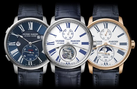 雅典錶航海系列領航者手錶新作齊發 兩地時間、月相、陀飛輪一應俱全
