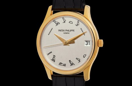 「超稀有象形文字PP錶」Calatrava 3998即將拍賣