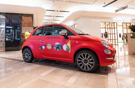 號外！MoonSwatch公路之旅火星FIAT 500抵台  二天超快閃時間地點曝光