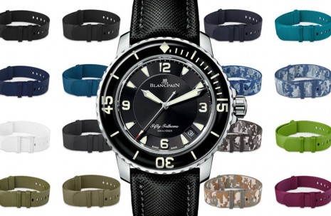 寶珀替五十噚潛水錶打造一系列NATO錶帶配件 迷彩樣式超吸睛