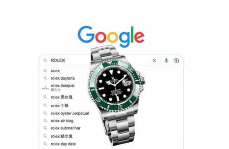 「Google大數據調查」2022年每月熱搜手錶系列排行Top 3
