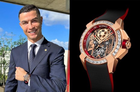 C羅與獨立製錶品牌合推CR7聯名錶 要價百萬元起跳