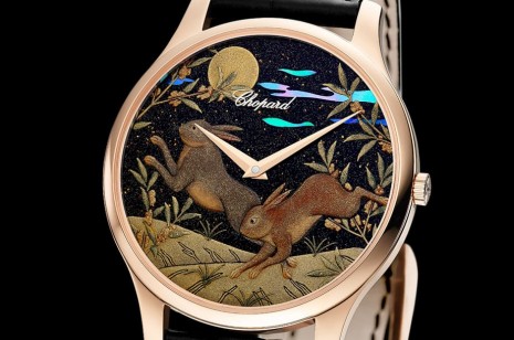 蕭邦L.U.C XP超薄錶因應農曆新年再度運用蒔繪漆藝詮釋兔年生肖