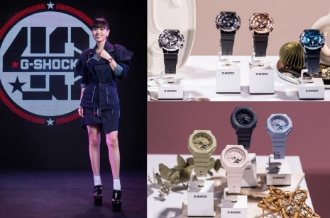 G-SHOCK Women系列GM-S110、GMA-S2100BA登場 品牌代言人孫盛希現身演繹