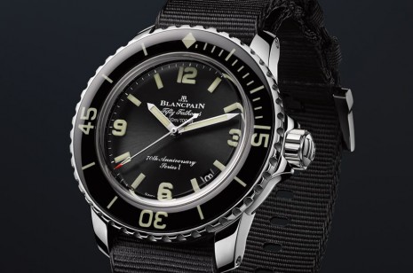 寶珀經典潛水錶五十噚慶祝70週年首波紀念錶現身