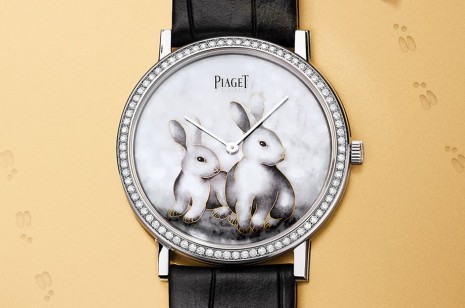 又一個品牌出滿全套生肖錶 伯爵Altiplano兔年錶由名師繪製掐絲琺瑯面盤