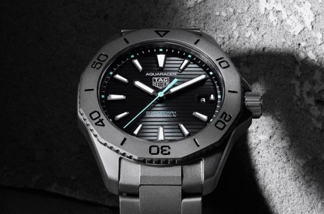 泰格豪雅Aquaracer潛水錶再推太陽能機芯新作 錶殼改用鈦金屬佩戴更舒適