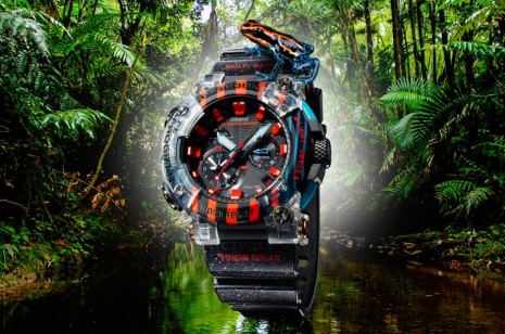 G-SHOCK慶祝Frogman蛙人系列30週年推出靈感來自亞馬遜毒蛙的紀念錶