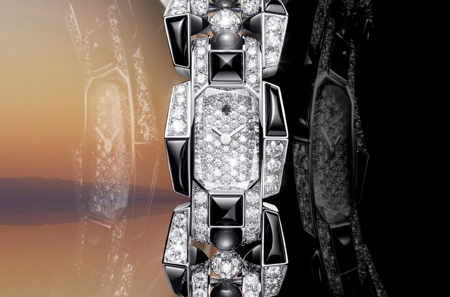 卡地亞全新珠寶錶Clash大玩立體幾何線條與寶石鑲嵌創意