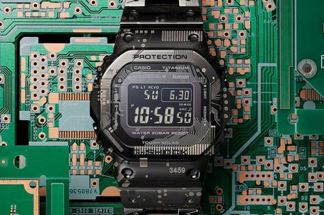 G-SHOCK全金屬GMW-B5000新增以機芯電路板為靈感的鈦合金旗艦款