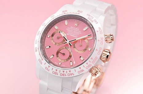 春天氣息濃烈的“櫻花”主題白陶瓷Daytona