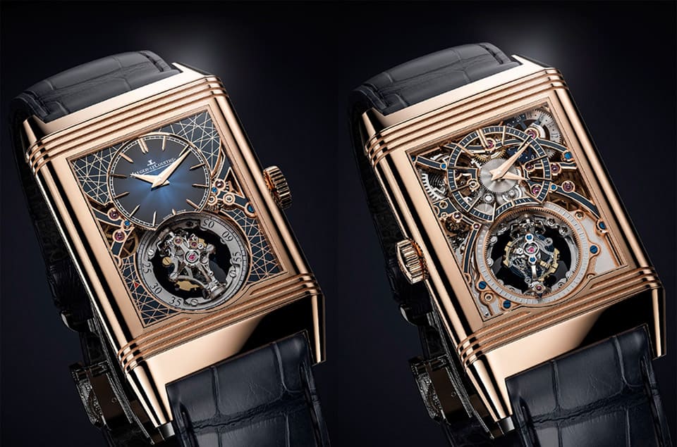 積家Reverso新增兩地時間Gyrotourbillon球型陀飛輪展現高工藝規格